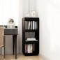 vidaXL Bücherregal/Raumteiler Schwarz 40x35x103 cm Massivholz Kiefer vidaXL Bücherregal/Raumteiler Schwarz 40x35x103 cm Massivholz Kiefer