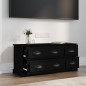 vidaXL TV-Schrank Schwarz 100x35,5x45 cm Holzwerkstoff vidaXL TV-Schrank Schwarz 100x35,5x45 cm Holzwerkstoff