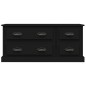 vidaXL TV-Schrank Schwarz 100x35,5x45 cm Holzwerkstoff vidaXL TV-Schrank Schwarz 100x35,5x45 cm Holzwerkstoff