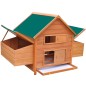 vidaXL Hühnerstall Holz 157x97x110 cm vidaXL Hühnerstall Holz 157x97x110 cm