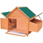 vidaXL Hühnerstall Holz 157x97x110 cm vidaXL Hühnerstall Holz 157x97x110 cm