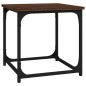 vidaXL Beistelltisch Braun Eichen-Optik 40x40x40 cm Holzwerkstoff vidaXL Beistelltisch Braun Eichen-Optik 40x40x40 cm Holzwerkstoff