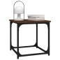 vidaXL Beistelltisch Braun Eichen-Optik 40x40x40 cm Holzwerkstoff vidaXL Beistelltisch Braun Eichen-Optik 40x40x40 cm Holzwerkstoff