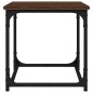 vidaXL Beistelltisch Braun Eichen-Optik 40x40x40 cm Holzwerkstoff vidaXL Beistelltisch Braun Eichen-Optik 40x40x40 cm Holzwerkstoff