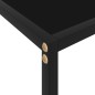 vidaXL Konsolentisch Schwarz 60x35x75 cm Hartglas vidaXL Konsolentisch Schwarz 60x35x75 cm Hartglas