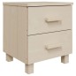 vidaXL Nachttische HAMAR 2 Stk. Honigbraun 40x35x44,5 cm Massivholz vidaXL Nachttische HAMAR 2 Stk. Honigbraun 40x35x44,5 cm Massivholz