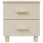 vidaXL Nachttische HAMAR 2 Stk. Honigbraun 40x35x44,5 cm Massivholz vidaXL Nachttische HAMAR 2 Stk. Honigbraun 40x35x44,5 cm Massivholz