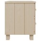 vidaXL Nachttische HAMAR 2 Stk. Honigbraun 40x35x44,5 cm Massivholz vidaXL Nachttische HAMAR 2 Stk. Honigbraun 40x35x44,5 cm Massivholz