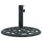vidaXL Sonnenschirmständer Grün 9 kg 40 cm Gusseisen vidaXL Sonnenschirmständer Grün 9 kg 40 cm Gusseisen