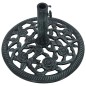 vidaXL Sonnenschirmständer Grün 9 kg 40 cm Gusseisen vidaXL Sonnenschirmständer Grün 9 kg 40 cm Gusseisen