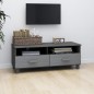 vidaXL TV-Schrank HAMAR Dunkelgrau 106x40x40 cm Massivholz Kiefer vidaXL TV-Schrank HAMAR Dunkelgrau 106x40x40 cm Massivholz Kiefer