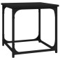 vidaXL Beistelltisch Schwarz 40x40x40 cm Holzwerkstoff vidaXL Beistelltisch Schwarz 40x40x40 cm Holzwerkstoff