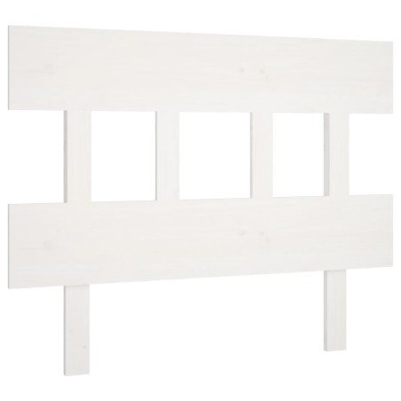 vidaXL Kopfteil Weiß 93,5x3x81 cm Massivholz Kiefer