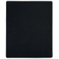 vidaXL Spannbettlaken Jersey Schwarz 140x200 cm Baumwolle vidaXL Spannbettlaken Jersey Schwarz 140x200 cm Baumwolle