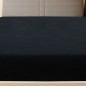 vidaXL Spannbettlaken Jersey Schwarz 140x200 cm Baumwolle vidaXL Spannbettlaken Jersey Schwarz 140x200 cm Baumwolle