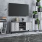 vidaXL TV-Schrank mit Metallbeinen Grau Sonoma 103,5x35x50 cm vidaXL TV-Schrank mit Metallbeinen Grau Sonoma 103,5x35x50 cm