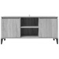 vidaXL TV-Schrank mit Metallbeinen Grau Sonoma 103,5x35x50 cm vidaXL TV-Schrank mit Metallbeinen Grau Sonoma 103,5x35x50 cm
