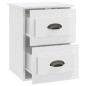 vidaXL Wand-Nachttisch Hochglanz-Weiß 41,5x36x53 cm vidaXL Wand-Nachttisch Hochglanz-Weiß 41,5x36x53 cm