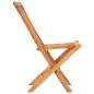 vidaXL 3-tlg. Bistro-Set Klappbar Teak Massivholz vidaXL 3-tlg. Bistro-Set Klappbar Teak Massivholz