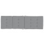 vidaXL Liegestuhl-Auflagen 2 Stk. Grau Oxford-Gewebe vidaXL Liegestuhl-Auflagen 2 Stk. Grau Oxford-Gewebe