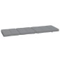 vidaXL Liegestuhl-Auflagen 2 Stk. Grau Oxford-Gewebe vidaXL Liegestuhl-Auflagen 2 Stk. Grau Oxford-Gewebe
