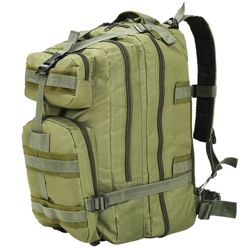 vidaXL Rucksack im Army-Style 50 L Olivgrün vidaXL Rucksack im Army-Style 50 L Olivgrün