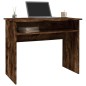 vidaXL Schreibtisch Räuchereiche 90x50x74 cm Holzwerkstoff vidaXL Schreibtisch Räuchereiche 90x50x74 cm Holzwerkstoff