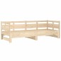 vidaXL Tagesbett Ausziehbar Massivholz Kiefer 2x(90x200) cm vidaXL Tagesbett Ausziehbar Massivholz Kiefer 2x(90x200) cm