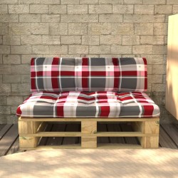 vidaXL Outdoor-Bank Paletten Holz
