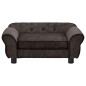 vidaXL Hundesofa Braun 72x45x30 cm Plüsch vidaXL Hundesofa Braun 72x45x30 cm Plüsch
