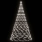 vidaXL LED-Weihnachtsbaum für Fahnenmast Kaltweiß 3000 LEDs 800 cm vidaXL LED-Weihnachtsbaum für Fahnenmast Kaltweiß 3000 LEDs 800 cm