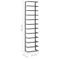 vidaXL Handtuchständer Schwarz 24x12x96 cm Stahl vidaXL Handtuchständer Schwarz 24x12x96 cm Stahl
