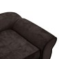 vidaXL Hundesofa Braun 72x45x30 cm Plüsch vidaXL Hundesofa Braun 72x45x30 cm Plüsch