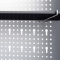 vidaXL Wand-Werkzeugschrank Industriedesign Metall Grau und Schwarz vidaXL Wand-Werkzeugschrank Industriedesign Metall Grau und Schwarz