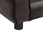 vidaXL Hundesofa Braun 72x45x30 cm Plüsch vidaXL Hundesofa Braun 72x45x30 cm Plüsch