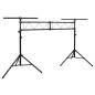 vidaXL Leuchtenstativ Schwarz 338x115x(180-300) cm Stahl vidaXL Leuchtenstativ Schwarz 338x115x(180-300) cm Stahl