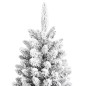 vidaXL Künstlicher Weihnachtsbaum Beschneit 150 cm PVC&PE vidaXL Künstlicher Weihnachtsbaum Beschneit 150 cm PVC&PE
