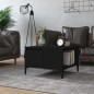 vidaXL Couchtisch Schwarz 55x55x36,5 cm Holzwerkstoff vidaXL Couchtisch Schwarz 55x55x36,5 cm Holzwerkstoff