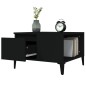 vidaXL Couchtisch Schwarz 55x55x36,5 cm Holzwerkstoff vidaXL Couchtisch Schwarz 55x55x36,5 cm Holzwerkstoff