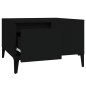 vidaXL Couchtisch Schwarz 55x55x36,5 cm Holzwerkstoff vidaXL Couchtisch Schwarz 55x55x36,5 cm Holzwerkstoff