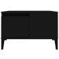 vidaXL Couchtisch Schwarz 55x55x36,5 cm Holzwerkstoff vidaXL Couchtisch Schwarz 55x55x36,5 cm Holzwerkstoff