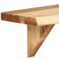 vidaXL Wandregale 2 Stk. 60 x 20 x 16 cm Massivholz Akazie vidaXL Wandregale 2 Stk. 60 x 20 x 16 cm Massivholz Akazie