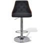 vidaXL Barhocker 2 Stk. Bugholz und Stoff vidaXL Barhocker 2 Stk. Bugholz und Stoff