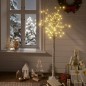 vidaXL Weihnachtsbaum 140 LEDs 1,5 m Warmweiß Weide Indoor Outdoor vidaXL Weihnachtsbaum 140 LEDs 1,5 m Warmweiß Weide Indoor Outdoor