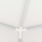 vidaXL Profi-Partyzelt mit Seitenwänden 2×2m Weiß 90 g/m² vidaXL Profi-Partyzelt mit Seitenwänden 2×2m Weiß 90 g/m²