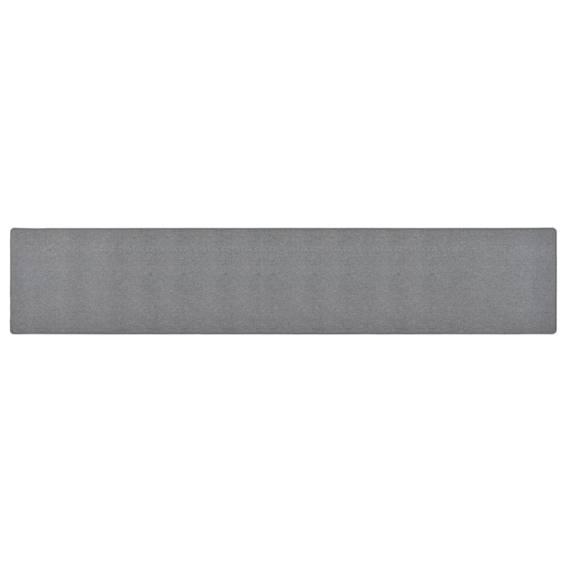 vidaXL Teppichläufer Dunkelgrau 50x300 cm vidaXL Teppichläufer Dunkelgrau 50x300 cm