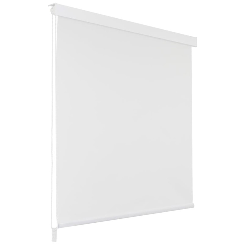 vidaXL Duschrollo 80x240 cm Weiß vidaXL Duschrollo 80x240 cm Weiß