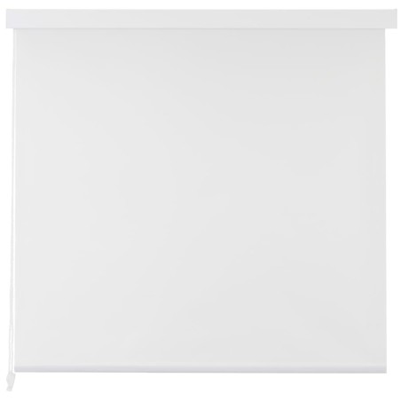 vidaXL Duschrollo 80x240 cm Weiß