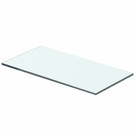 vidaXL Regalboden Glas Transparent 40x15 cm