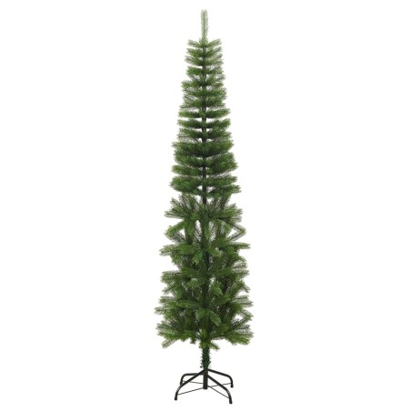 vidaXL Künstlicher Weihnachtsbaum mit Ständer Schlank 240 cm PE